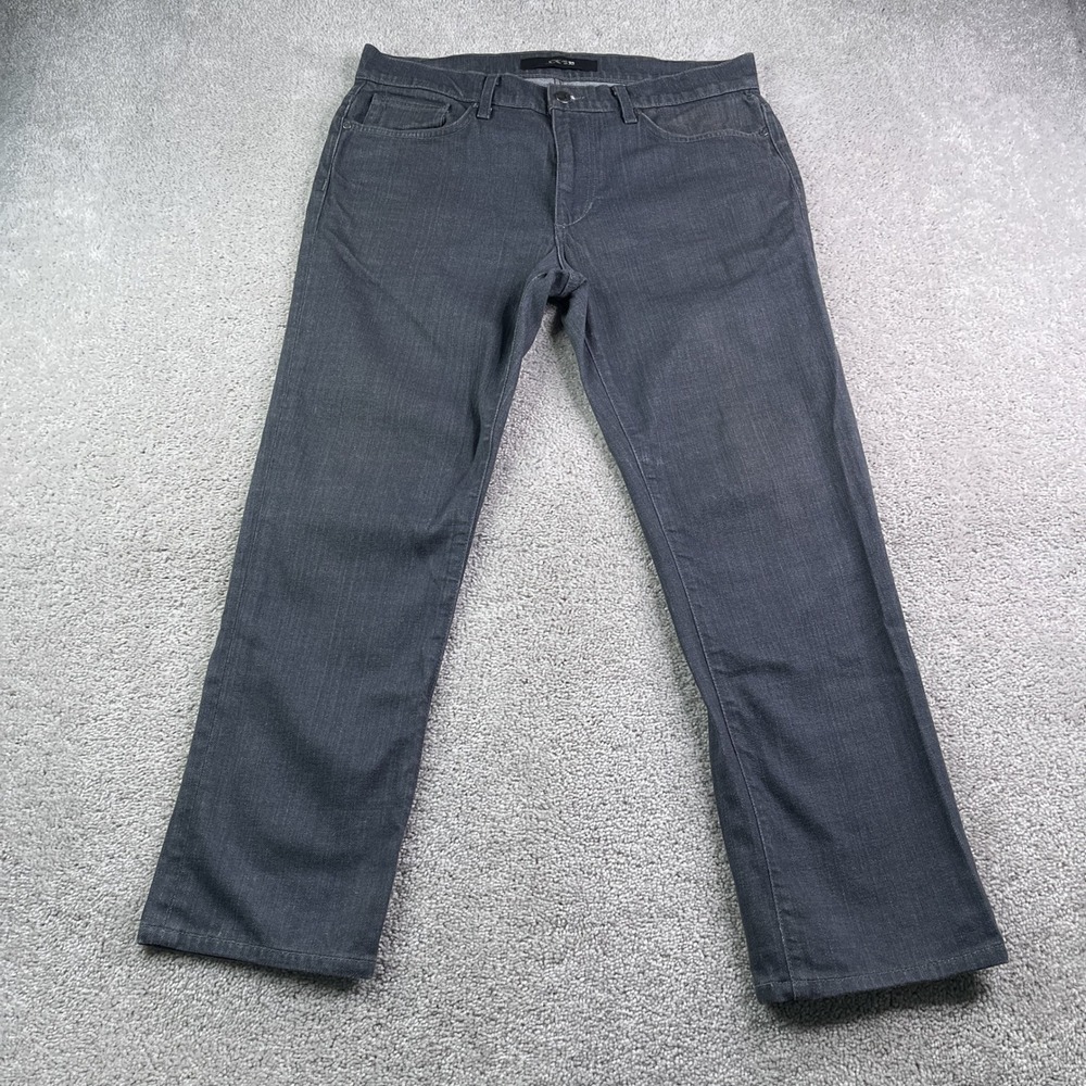 Joes Jeans Mens 33x28 Gray Brixton Straight Narrow Fit Denim Casual Designer